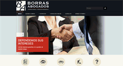 Desktop Screenshot of borrasabogados.com